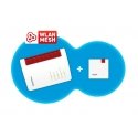 FRITZ! Mesh Set 7530 AX + 1200 AX Dual-band (2.4 GHz / 5 GHz) Wi-Fi 6 (802.11ax) Red, White 4 3G Int