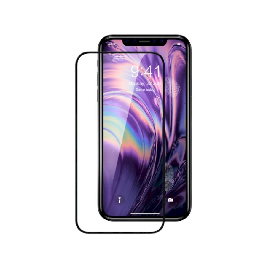 Fusion Full Glue 5D Tempered Glass Full Coveraged with Frame App