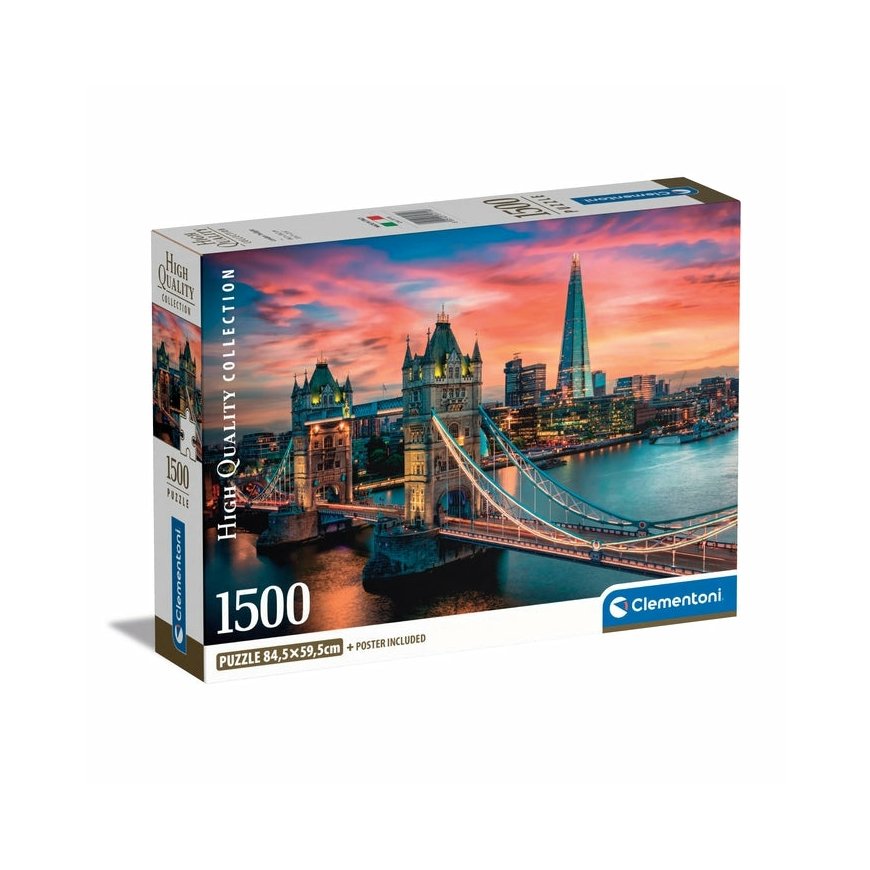 Clementoni High Quality Collection London Twilight Pusle 1500 tk Maastik