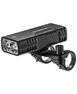 Rockbros 24310002001 bicycle light 850 lm with powerbank function + USB-C - USB-A cable - black