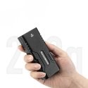 Rockbros 24310002001 dviračio žibintas 850 lm su powerbank funkcija + USB-C - USB-A laidas - juodas Rockbros 24310002001 dviračio žibintas 850 lm su powerbank funkcija + USB-C - USB-A laidas - juodas