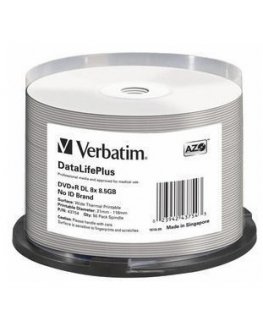 Verbatim DataLifePlus 8,5 GB DVD+R DL 50 tk