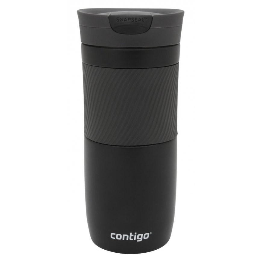 CONTIGO Byron 470 ml Melns Nerūsējošs tērauds