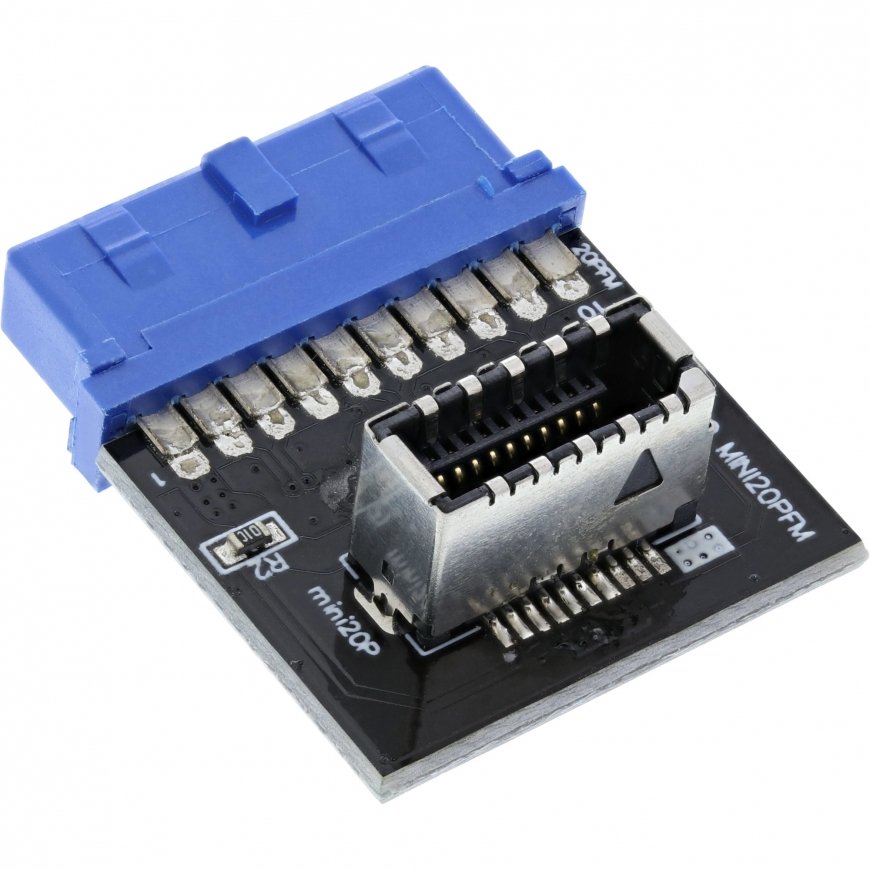 InLine 33446B liitäntäkortti/-sovitin Sisäinen USB 3.2 Gen 1 (3.1 Gen 1) – 2