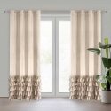 Euro curtains ZAS/CARLI/BEIGE 140X250 TRANSPARENT Euro curtains ZAS/CARLI/BEIGE 140X250 TRANSPARENT