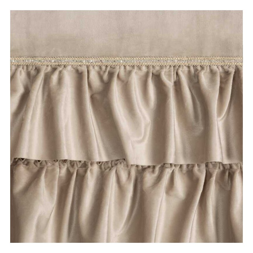 Euro curtains ZAS/CARLI/BEIGE 140X250 TRANSPARENT – 4