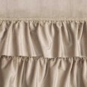 Euro curtains ZAS/CARLI/BEIGE 140X250 TRANSPARENT Euro curtains ZAS/CARLI/BEIGE 140X250 TRANSPARENT
