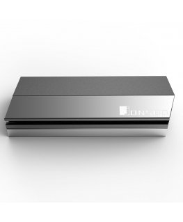 Jonsbo M.2 GREY arvuti jahutussüsteem SSD-draiv Kütteseade/radiaator Must, Hall 1 tk