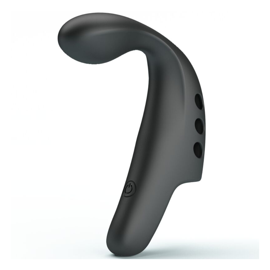 LYBAILE Pretty Love Rechargeable Vibrating Finger Sleeve Gordon Black – 3