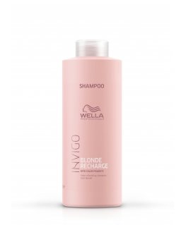 Wella Professionals INVIGO Blonde Recharge Cool Blonde Shampoo 1000 ml Šampoon Mitteprofessionaalne Naised