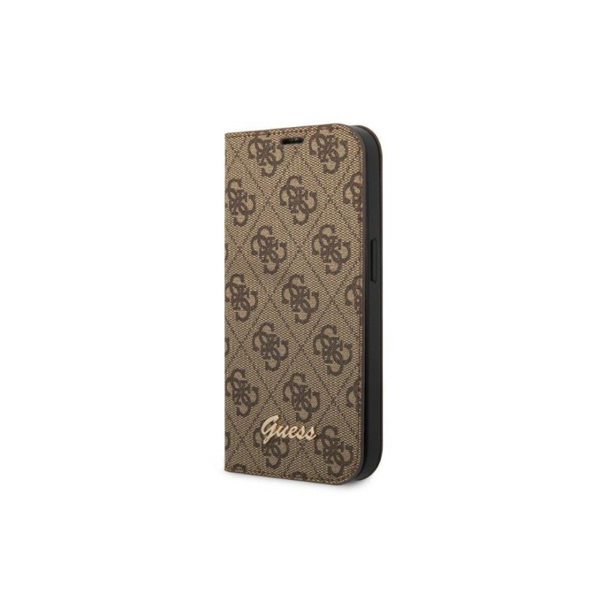 Guess GUBKP14XHG4SHW iPhone 14 Pro Max 6,7" brązowy|brown book 4
