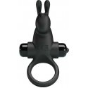 LYBAILE Pretty Love Vibro Penis Ring Rabbit I Black LYBAILE Pretty Love Vibro Penis Ring Rabbit I Black