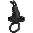 LYBAILE Pretty Love Vibro Penis Ring Rabbit I Black LYBAILE Pretty Love Vibro Penis Ring Rabbit I Black