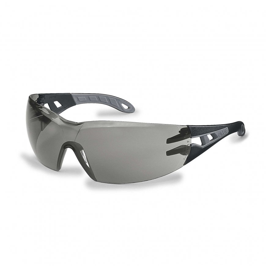 Uvex 9192285 aizsargbrilles Pelēks, Melns