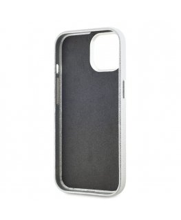 Karl Lagerfeld Grained PU Hotel RSG Case for iPhone 15 Grey