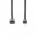 Nedis CVTB34700GY20 HDMI кабель 2 m HDMI Тип A (Стандарт) HDMI Тип D (Микро) Серый