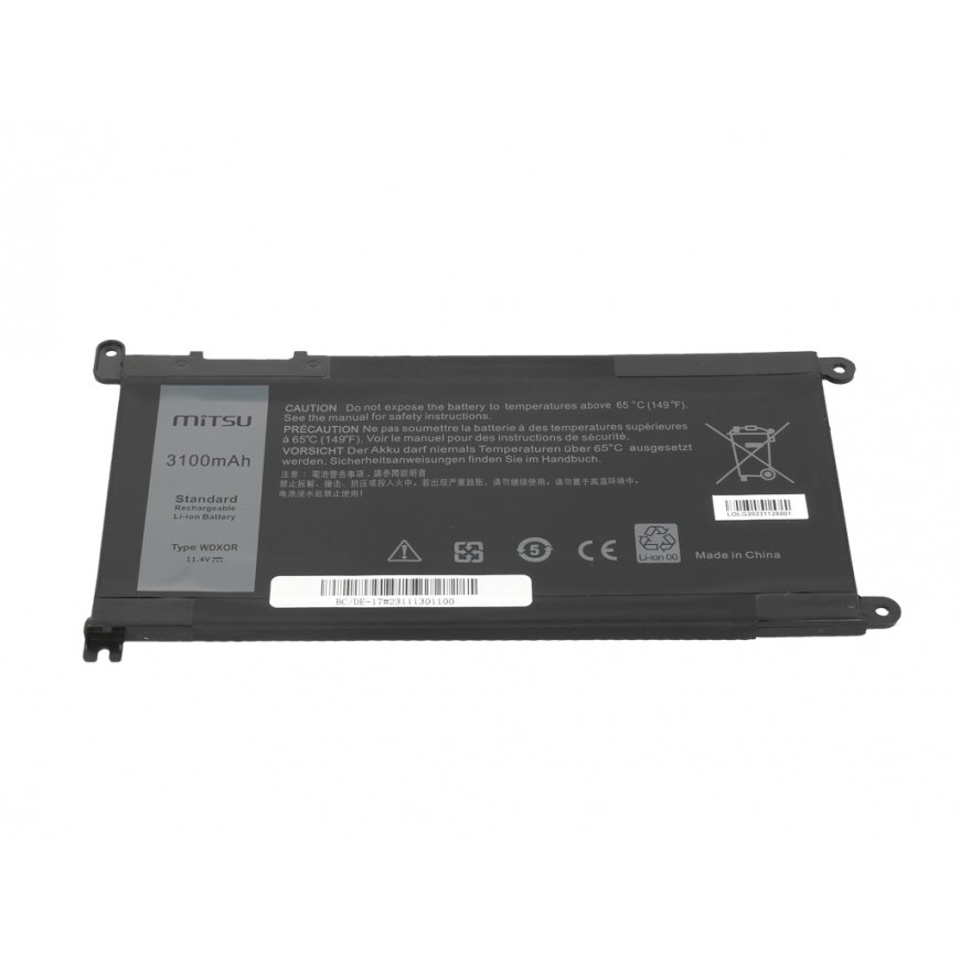 Battery for Dell Vostro 14 (5468), Inspiron 15 (5568) (3600 mAh, 42 Wh) – 2