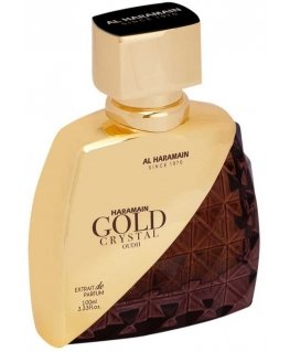 Al Haramain Gold Crystal Oudh extract perfume 100ml