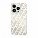 Dėklas Karl Lagerfeld KLHCP15LHKFOEMD iPhone 15 Pro 6.1" auksinė/auksinis hardcase IML Fullover Logo Dėklas Karl Lagerfeld KLHCP15LHKFOEMD iPhone 15 Pro 6.1" auksinė/auksinis hardcase IML Fullover Logo