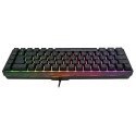 Klavitūra DELTACO GAMING, US layout, Mini RGB membraninė, pusiau permatoma, juoda / 4222268 / GAM-158-US Klavitūra DELTACO GAMING, US layout, Mini RGB membraninė, pusiau permatoma, juoda / 4222268 / GAM-158-US