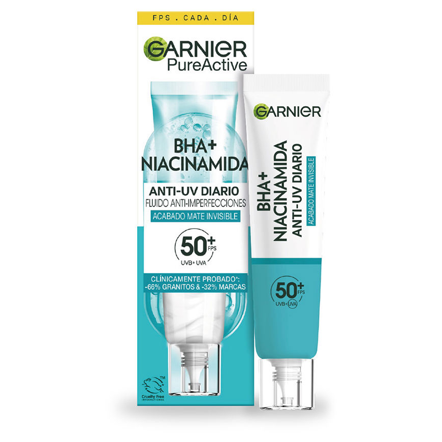 Garnier Pure Active Bha Niacinamide Fluid
