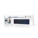 Gembird KB-UML-02 näppäimistö USB Englanti (US) musta Gembird KB-UML-02 näppäimistö USB Englanti (US) musta