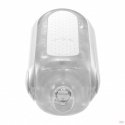 Tenga FLIP 0 Permatomas, Balta Akrilonitrilo butadieno stirenas (ABS), Elastomeras Tenga FLIP 0 Permatomas, Balta Akrilonitrilo butadieno stirenas (ABS), Elastomeras