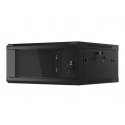 Lanberg WF01-6604-10B rack cabinet 4U Wall mounted rack Black Lanberg WF01-6604-10B rack cabinet 4U Wall mounted rack Black