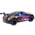 Lean Toys RC Sports Car 1:10 25km/h Lights Juodas