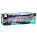 Lean Toys RC Sports Car 1:10 25km/h Lights Juodas