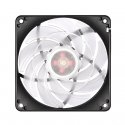 Silverstone FW124 Computer case Air cooler Black, White 1 pc(s)