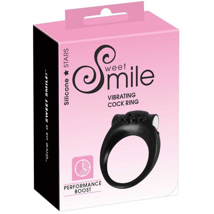 Orion Sweet Smile Wibrująca nakładka pierścień na penisa erekcja sex