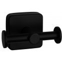 Double towel hook Kapitan QUATTRO 42 22 55, black matte Double towel hook Kapitan QUATTRO 42 22 55, black matte