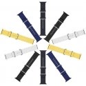 Dux Ducis Strap pasek Watch 9 / 8 / 7 / 6 / 5 / 4 / 3 / 2 / SE (45 / 44 / 42mm) silikonowa opaska bransoletka biały (OceanWave V