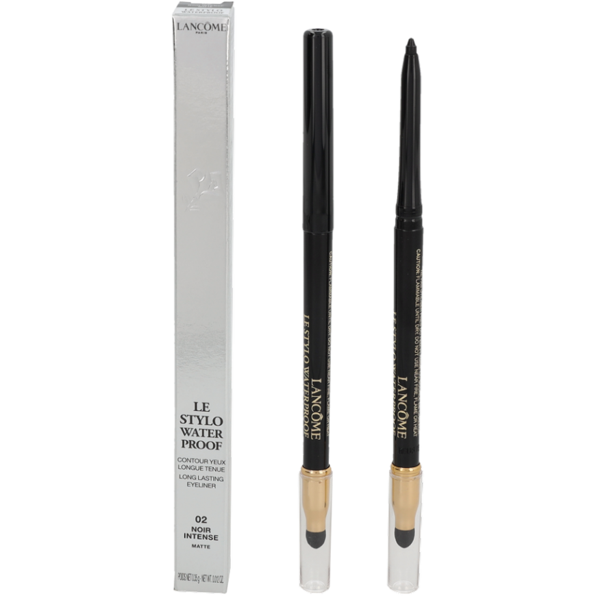 Lancome Le Stylo Waterproof eyeliner 02 Noir Intense 0.3g