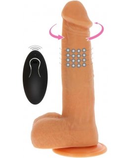 TOYJOY Rotating Beads Vibrating Dildo
