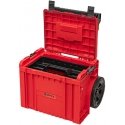 Q-Brick QBRICK PRO įrankių dėžė su ratukais 2.0 PLUS Raudonas Q-Brick QBRICK PRO įrankių dėžė su ratukais 2.0 PLUS Raudonas