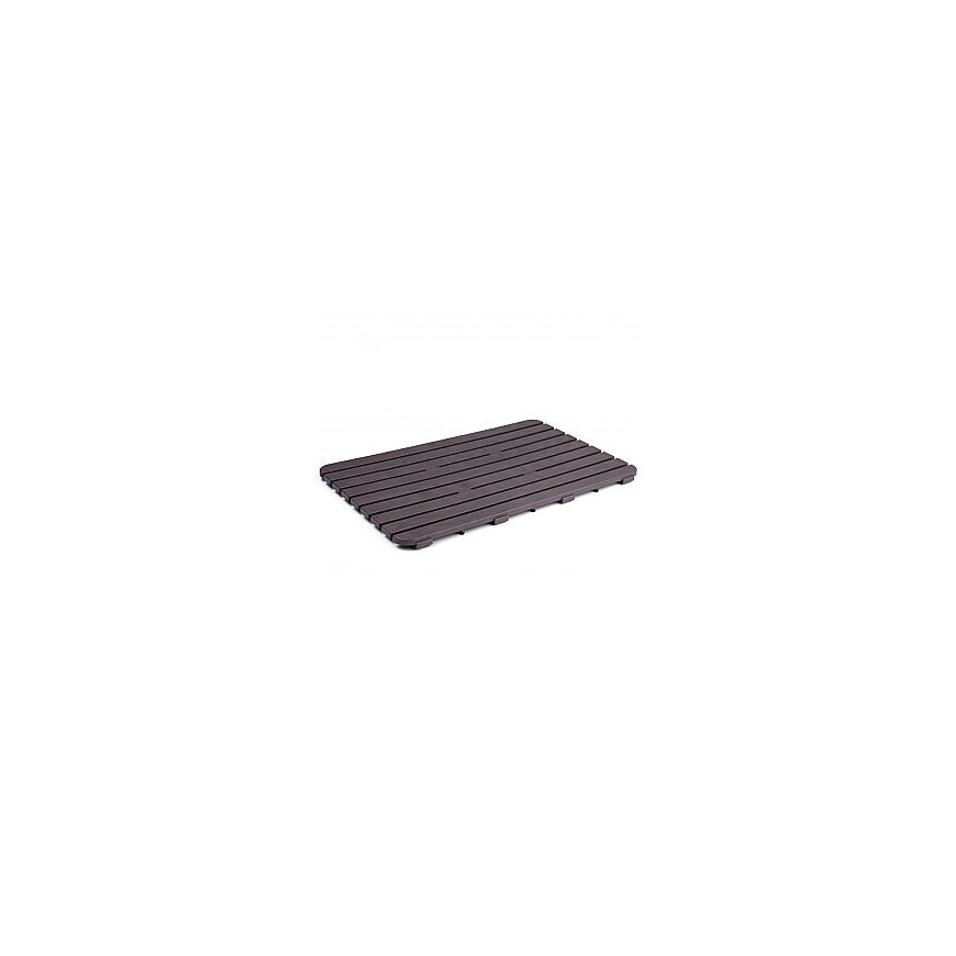 Shower tray 80x50cm brown