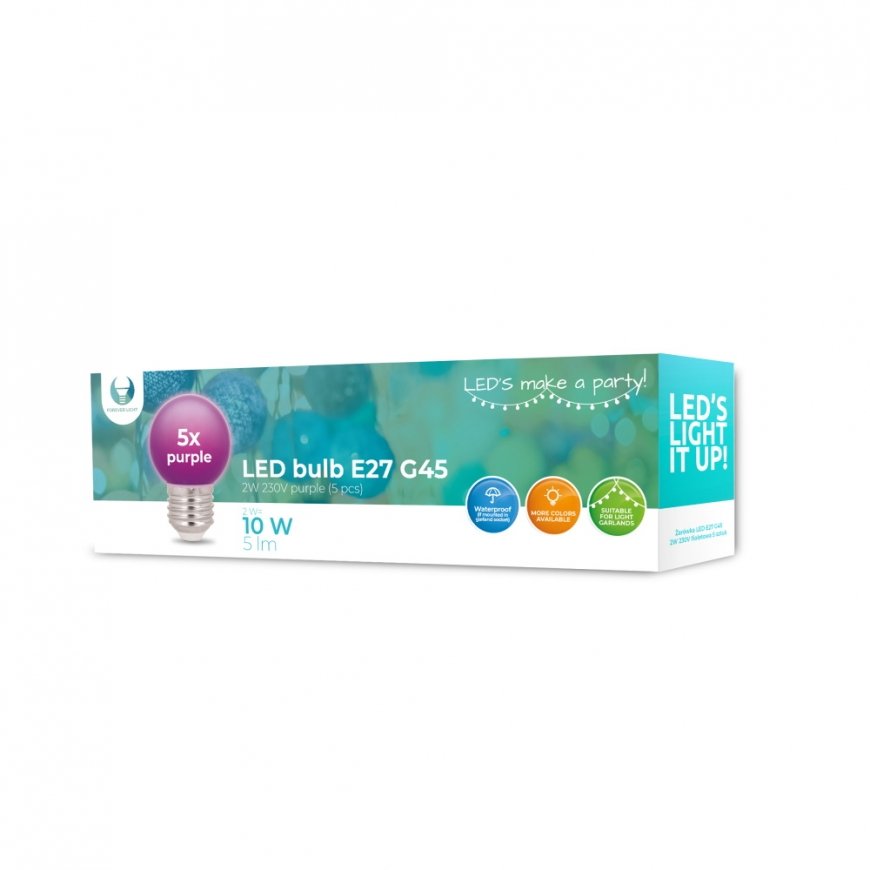 Forever Light LED Bulb E27 G45