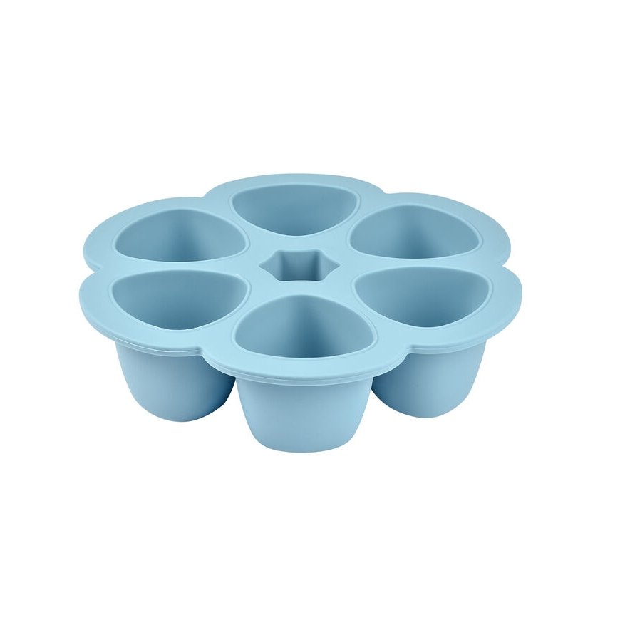 BEABA Silikonbehälter 6x90 ml Mėlyna – 2