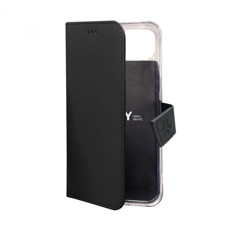 Celly WALLY1055 mobiliojo telefono dėklas 17 cm (6.7") Piniginės tipo Juoda – 2