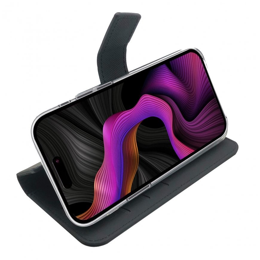 Celly WALLY1055 mobiliojo telefono dėklas 17 cm (6.7") Piniginės tipo Juoda – 3