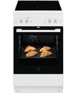 Electrolux LKR54001NW -keraaminen liesi, valkoinen