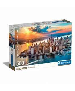 Clementoni High Quality Collection New York Jigsaw puzzle 500 pc(s) Landscape