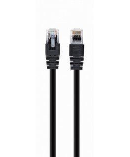 Gembird PP6U-0.25M/BK networking cable Black Cat6 U/UTP (UTP)
