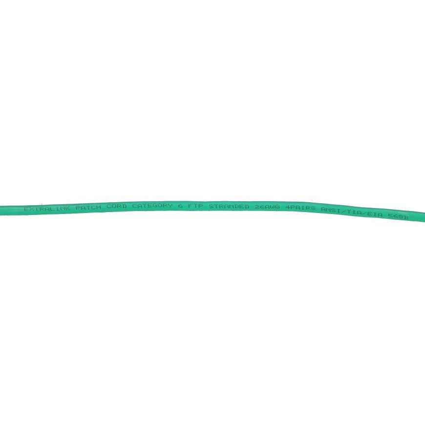 Extralink EX.7744 tīkla kabelis Zaļš 3 m Cat6 F/UTP (FTP) – 5