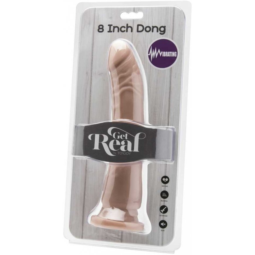 TOYJOY GET REAL Dong 8 colių vibruojantis – 2