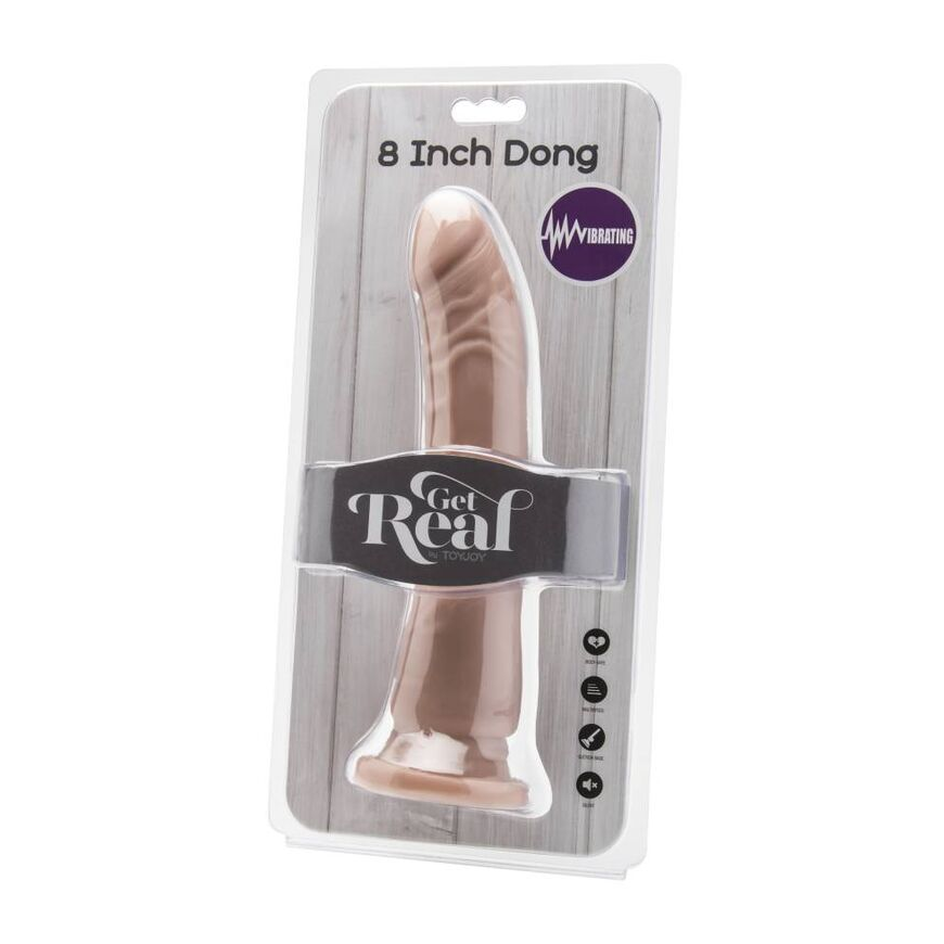 TOYJOY GET REAL Dong 8 Inch Vibrating – 4