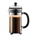 Bodum Chambord Melns, Hroms, Caurspīdīgs Bodum Chambord Melns, Hroms, Caurspīdīgs
