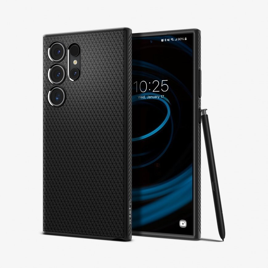 Spigen Liquid Air mobiliojo telefono dėklas 17,3 cm (6.8") Juoda – 2